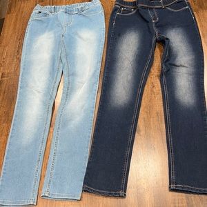 Bundle Jordache girl pull on jeans size 14/16